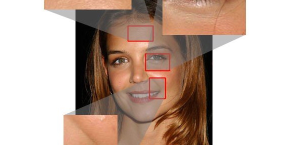 Photoshop经典教程：美女瞬间变成老太婆