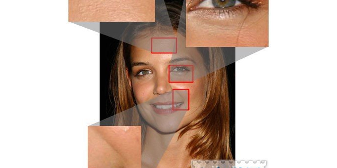 Photoshop经典教程：美女瞬间变成老太婆